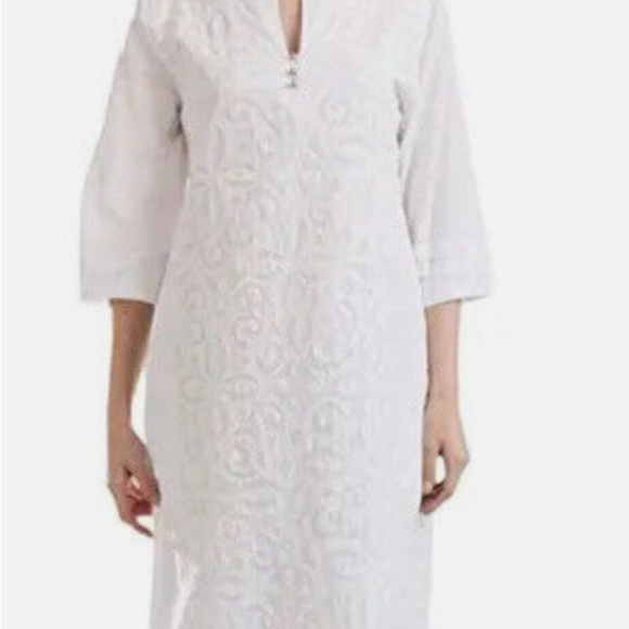 NWT Soft Surroundings Caftan Maxi Dress - Picture 2 of 10